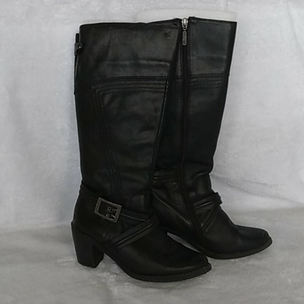 Lady Stork Genuine Leather Boots - 38 (8-8.5)